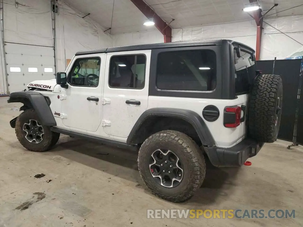 2 fotografías del automóvil dañado 1C4HJXFGXPW534692 JEEP WRANGLER 2023