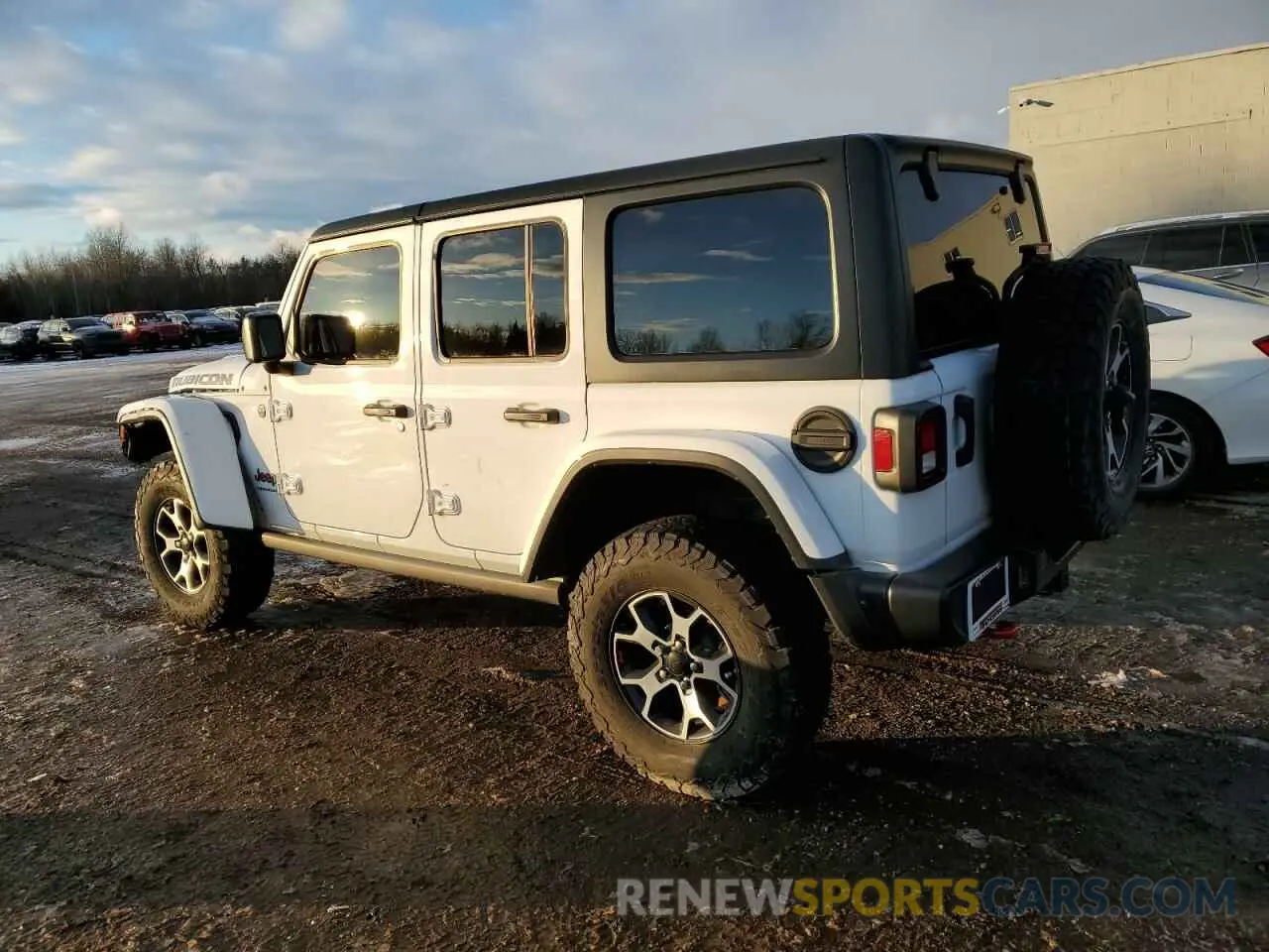 2 fotografías del automóvil dañado 1C4HJXFN8PW573926 JEEP WRANGLER 2023