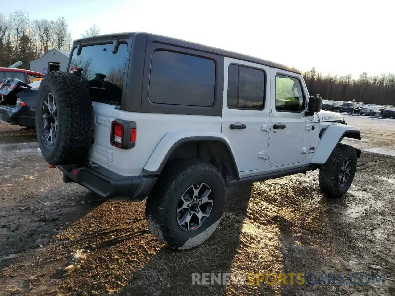 3 fotografías del automóvil dañado 1C4HJXFN8PW573926 JEEP WRANGLER 2023