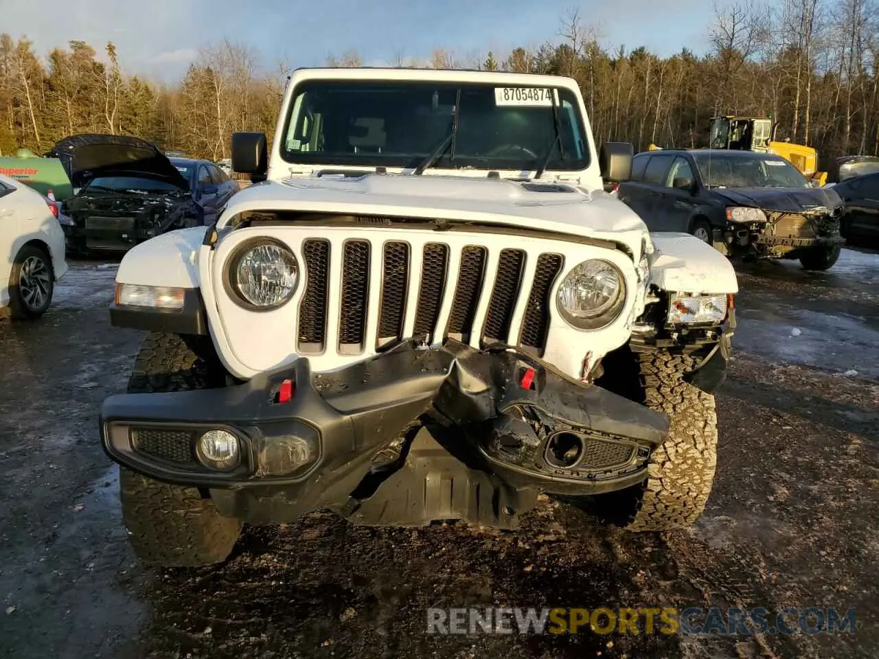 5 fotografías del automóvil dañado 1C4HJXFN8PW573926 JEEP WRANGLER 2023