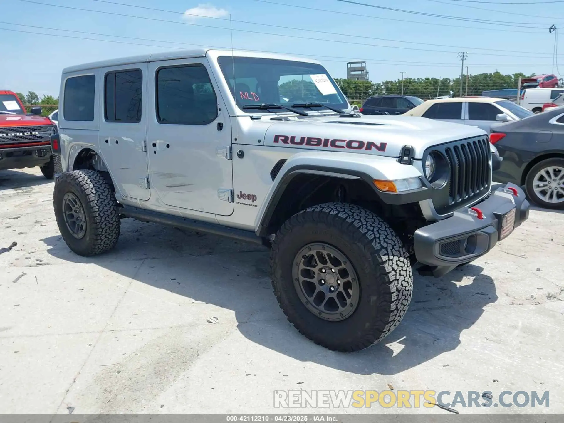 1 fotografías del automóvil dañado 1C4JJXFG0PW522651 JEEP WRANGLER 2023