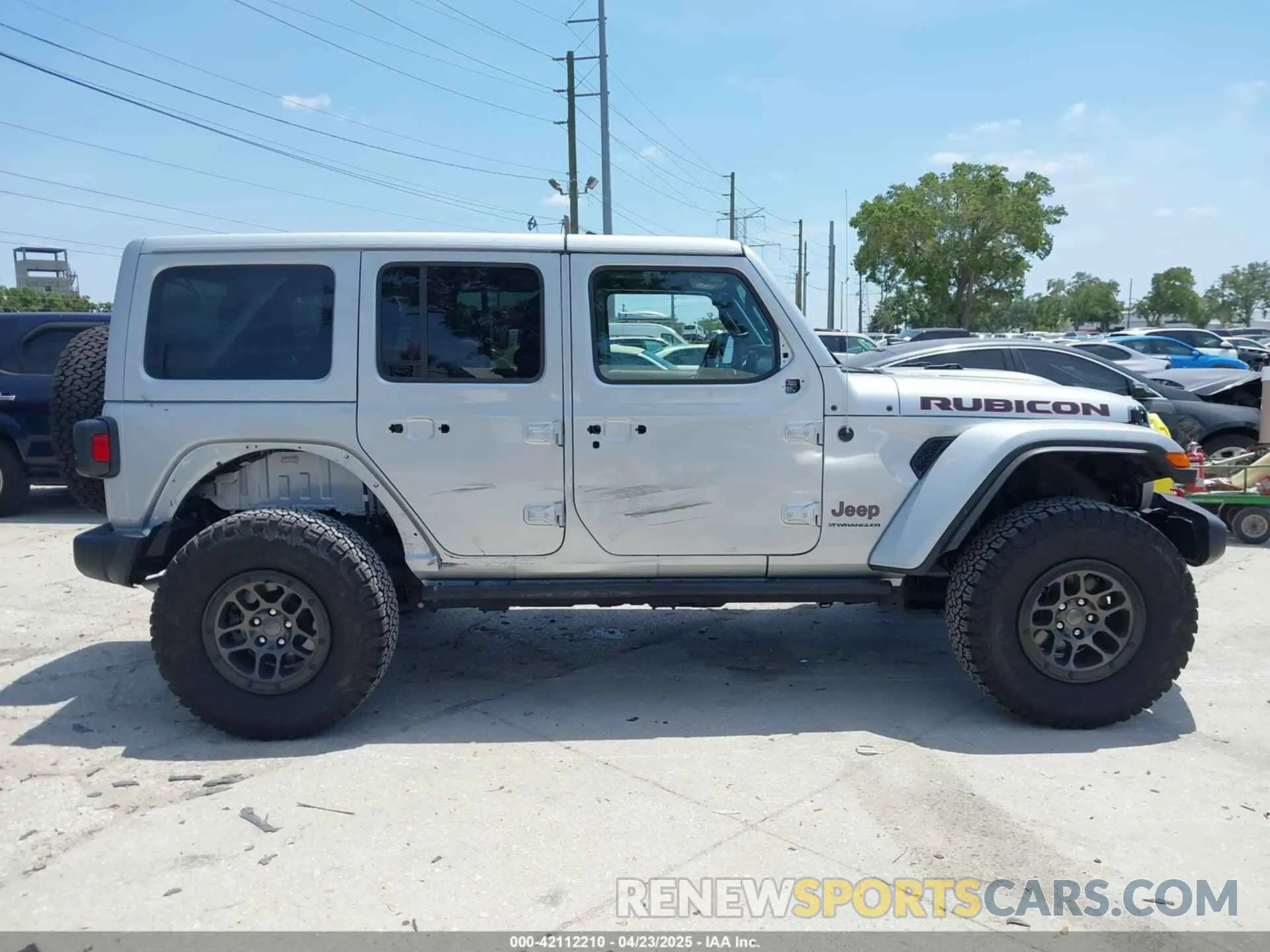 14 fotografías del automóvil dañado 1C4JJXFG0PW522651 JEEP WRANGLER 2023
