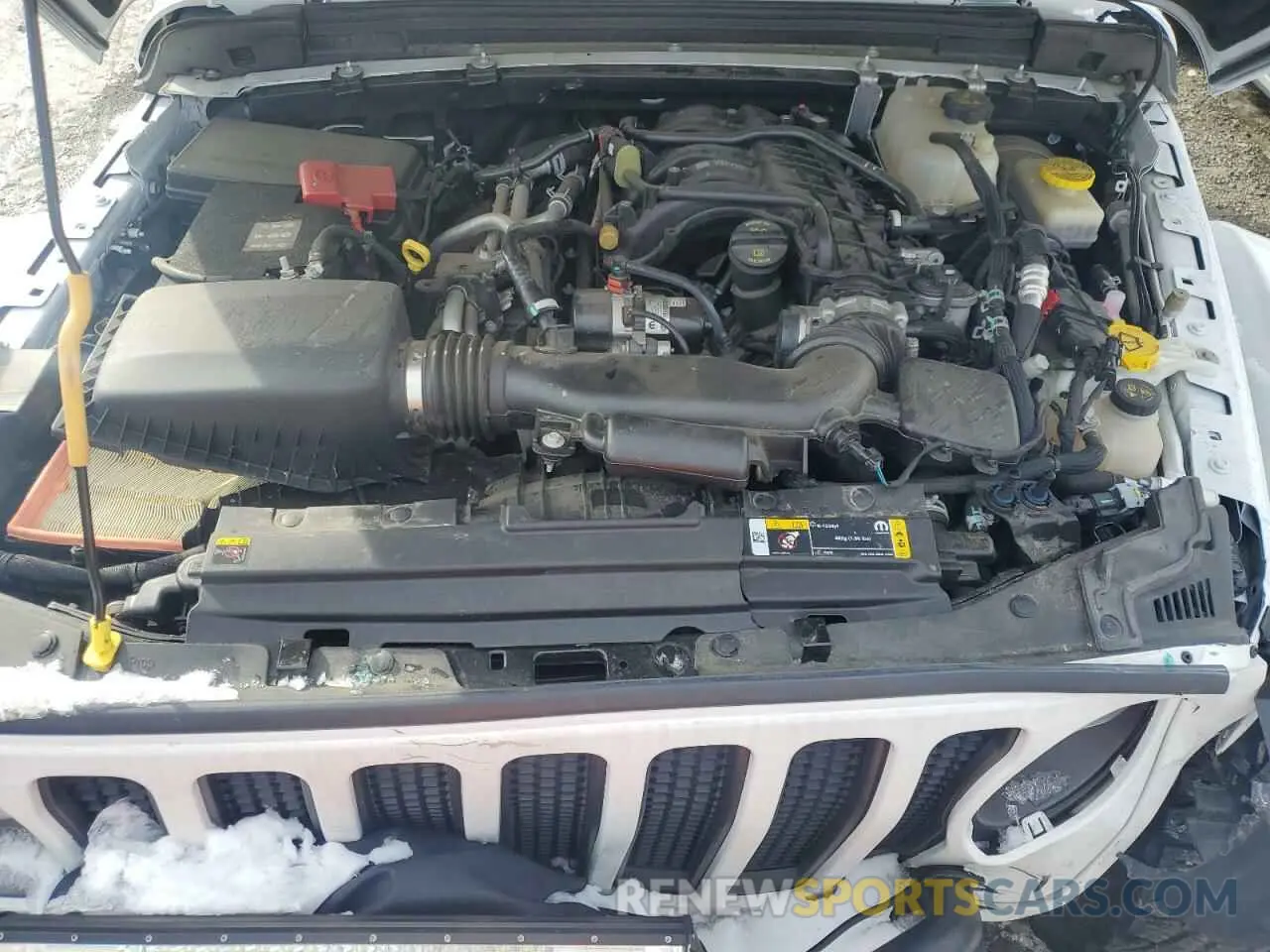 12 fotografías del automóvil dañado 1C4JJXFG2PW502000 JEEP WRANGLER 2023