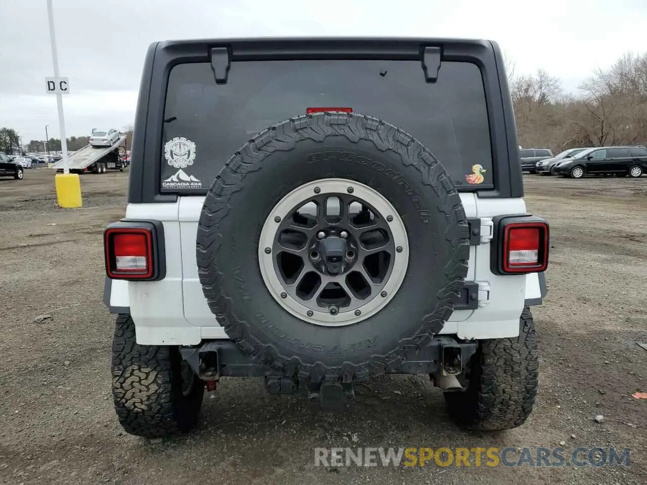 6 fotografías del automóvil dañado 1C4JJXFG2PW502000 JEEP WRANGLER 2023