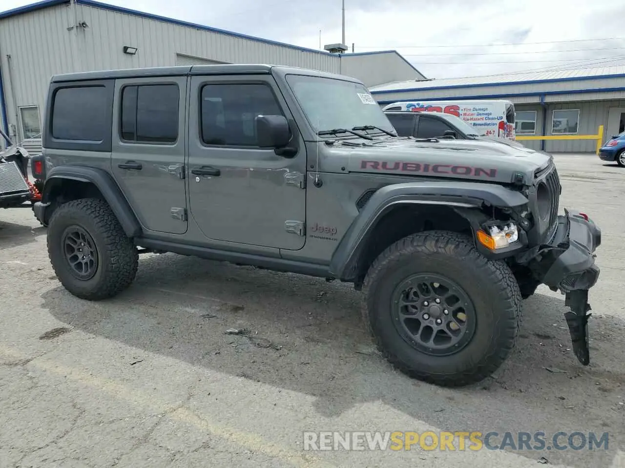 4 fotografías del automóvil dañado 1C4JJXFG4PW523432 JEEP WRANGLER 2023