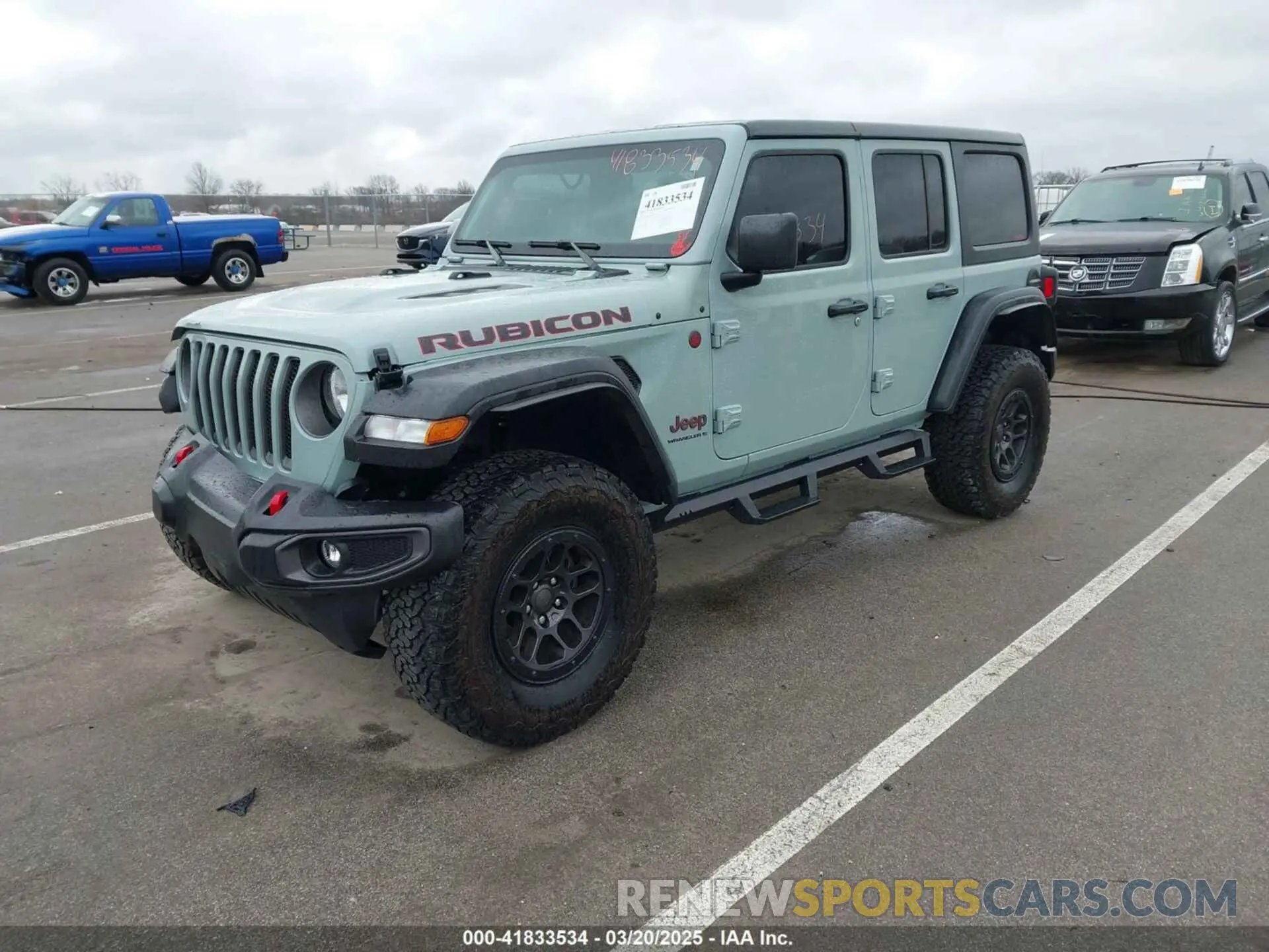 2 fotografías del automóvil dañado 1C4JJXFG7PW654564 JEEP WRANGLER 2023