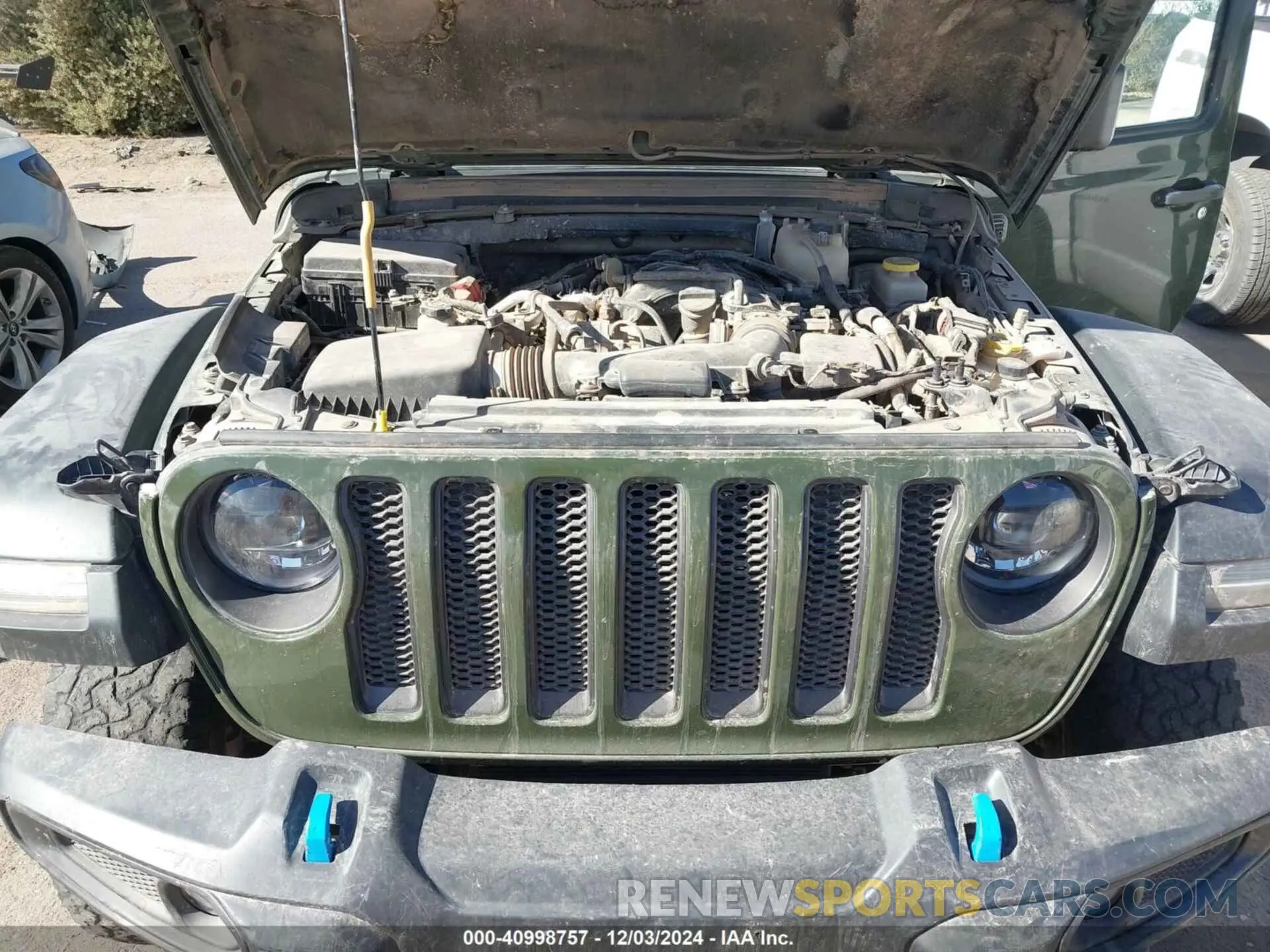 10 fotografías del automóvil dañado 1C4JJXFG8PW518234 JEEP WRANGLER 2023