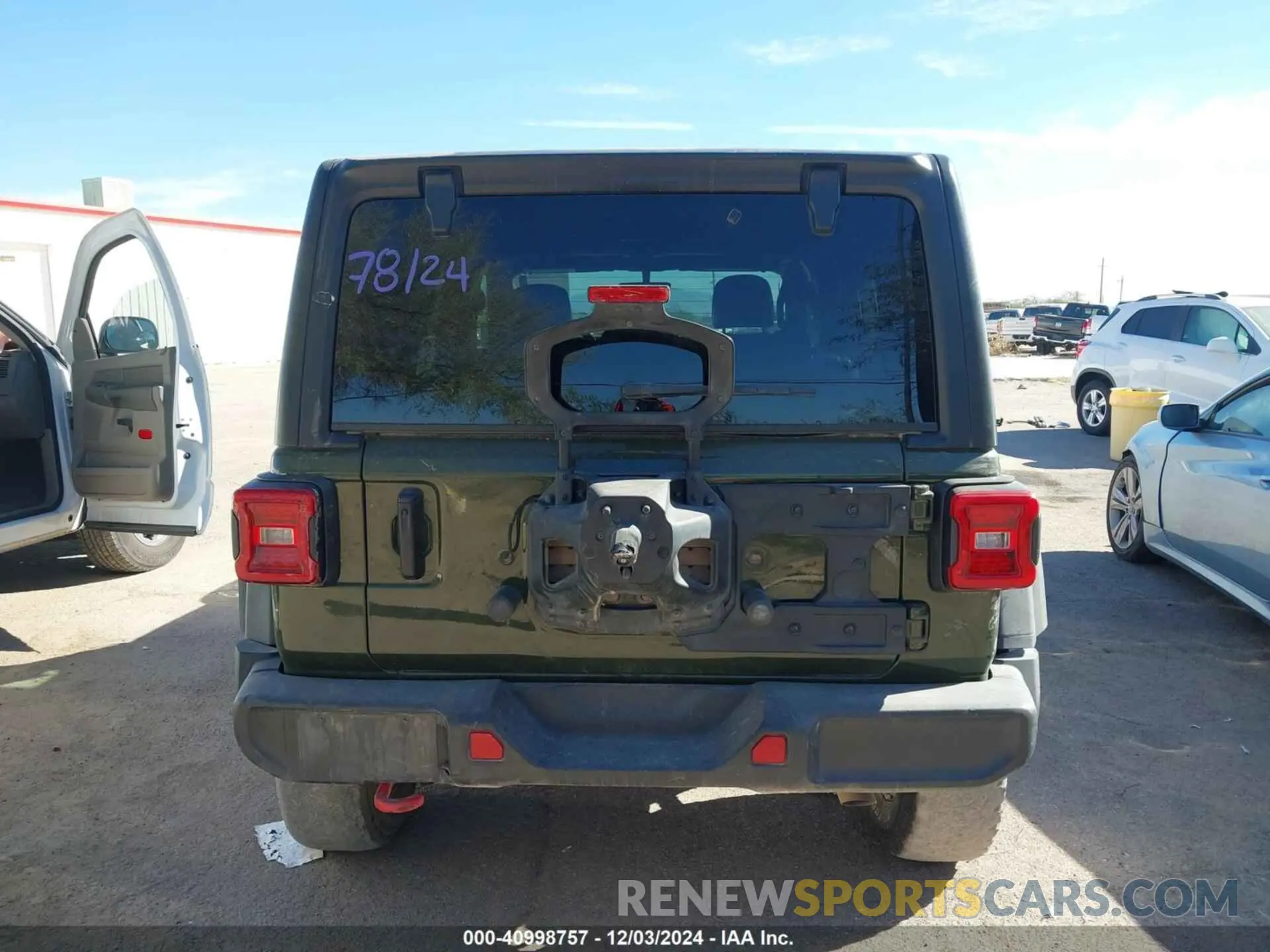 15 fotografías del automóvil dañado 1C4JJXFG8PW518234 JEEP WRANGLER 2023