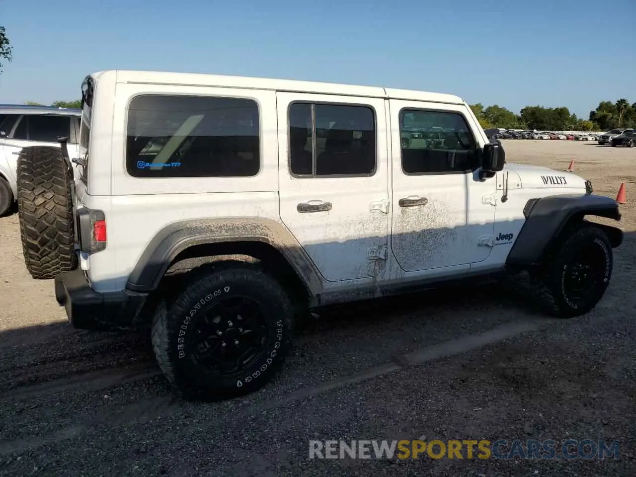 3 fotografías del automóvil dañado 1C4JJXN63PW591827 JEEP WRANGLER 2023