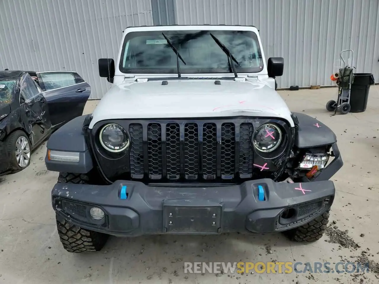5 fotografías del automóvil dañado 1C4JJXN63PW642727 JEEP WRANGLER 2023