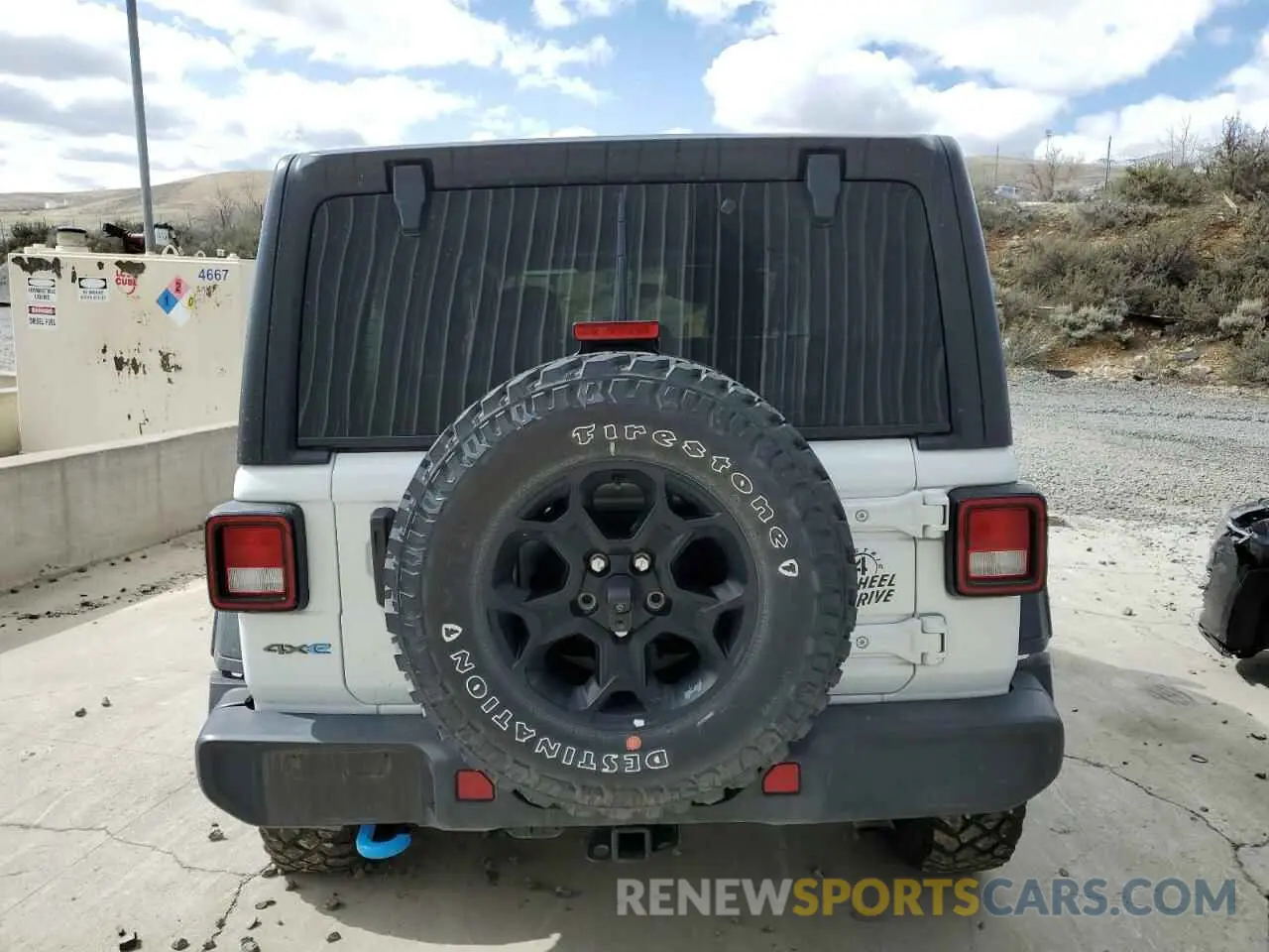 6 fotografías del automóvil dañado 1C4JJXN63PW642727 JEEP WRANGLER 2023