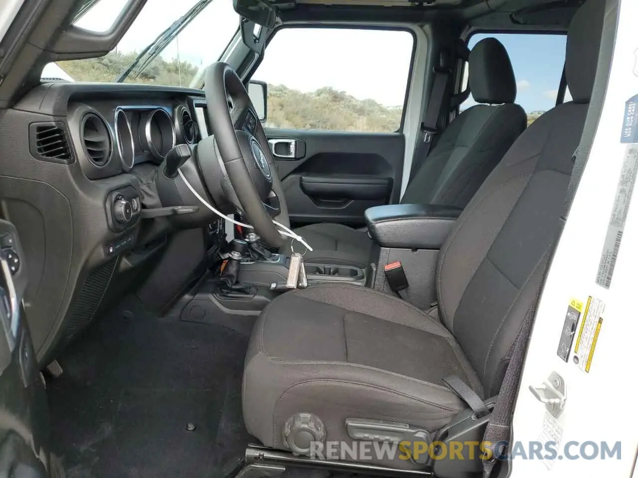 7 fotografías del automóvil dañado 1C4JJXN63PW642727 JEEP WRANGLER 2023