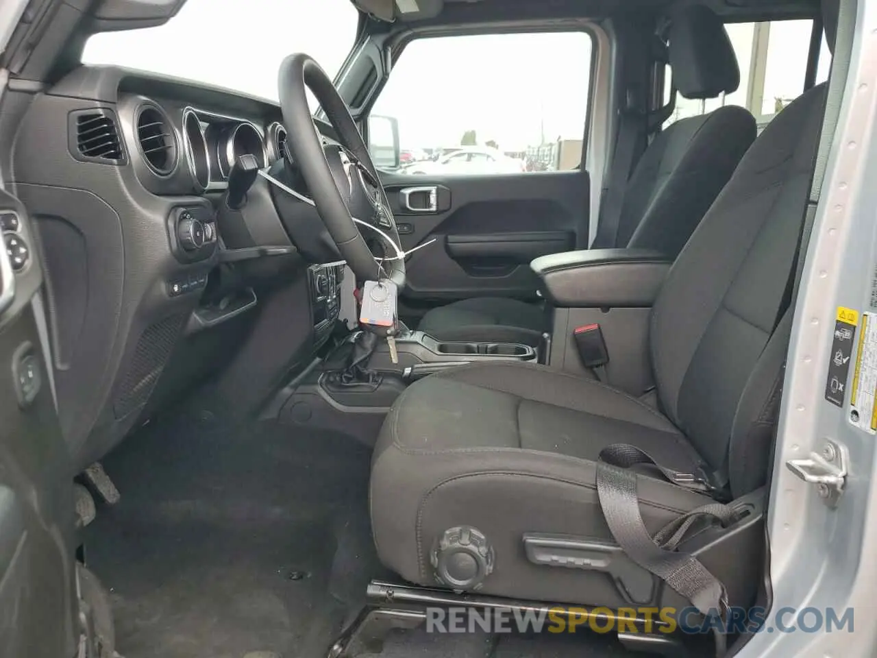 7 fotografías del automóvil dañado 1C4JJXN64PW630179 JEEP WRANGLER 2023