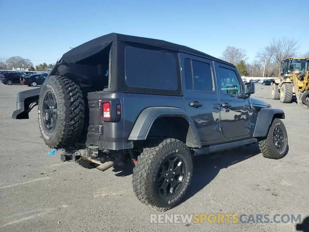 3 fotografías del automóvil dañado 1C4JJXN6XPW599309 JEEP WRANGLER 2023