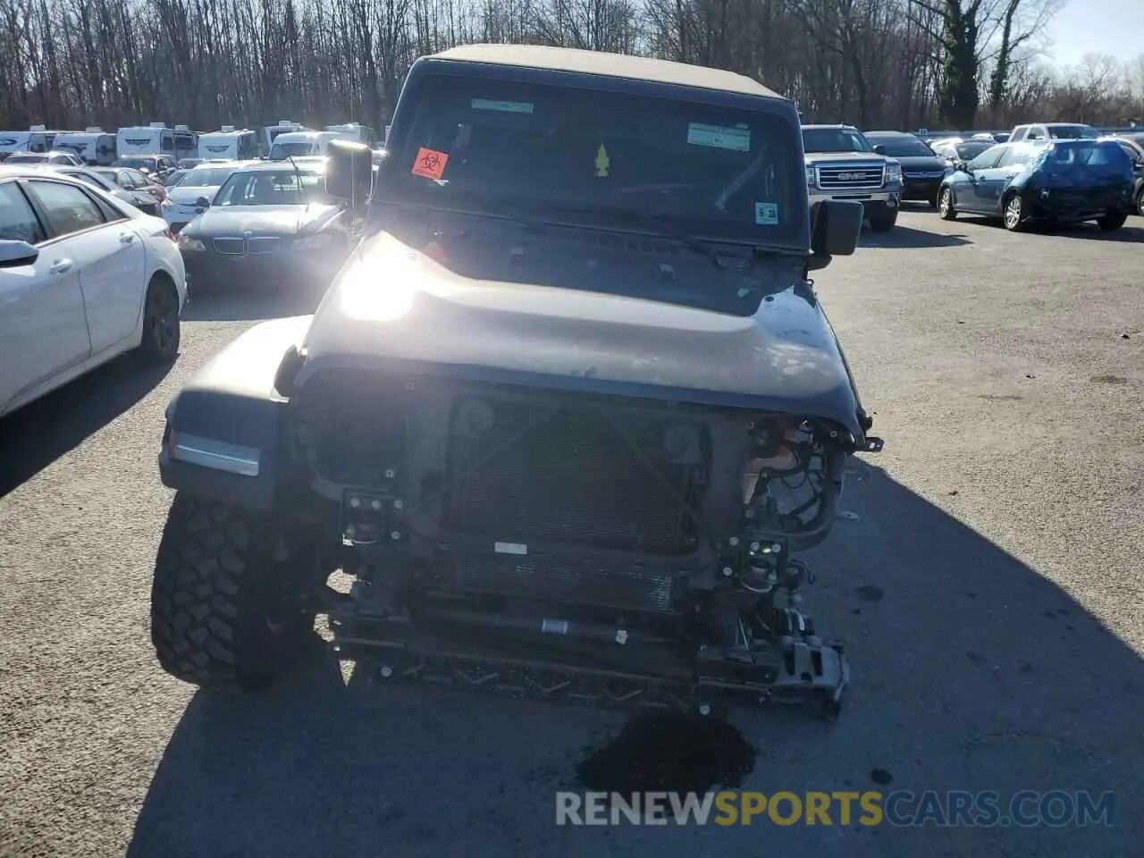 5 fotografías del automóvil dañado 1C4JJXN6XPW599309 JEEP WRANGLER 2023