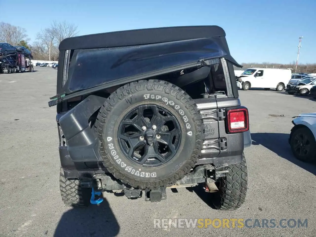 6 fotografías del automóvil dañado 1C4JJXN6XPW599309 JEEP WRANGLER 2023