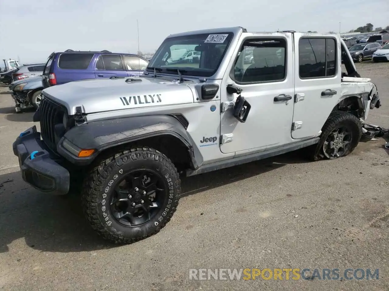 1 fotografías del automóvil dañado 1C4JJXN6XPW628940 JEEP WRANGLER 2023