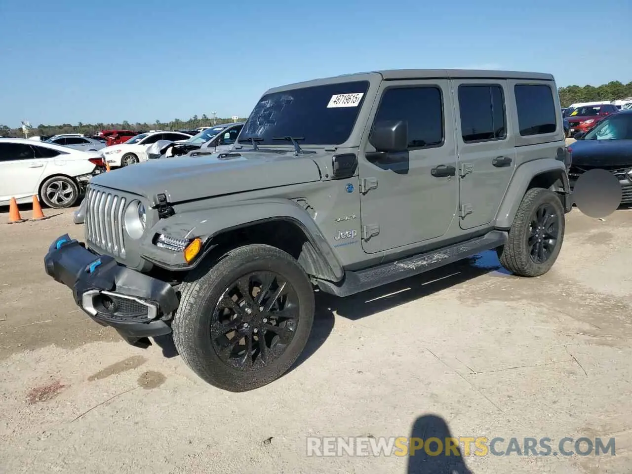 1 fotografías del automóvil dañado 1C4JJXP61PW505122 JEEP WRANGLER 2023
