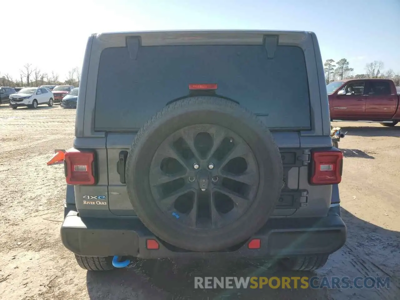6 fotografías del automóvil dañado 1C4JJXP61PW505122 JEEP WRANGLER 2023