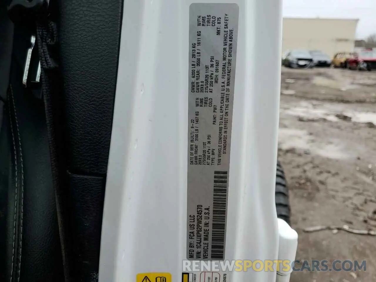 13 fotografías del automóvil dañado 1C4JJXP62PW524570 JEEP WRANGLER 2023