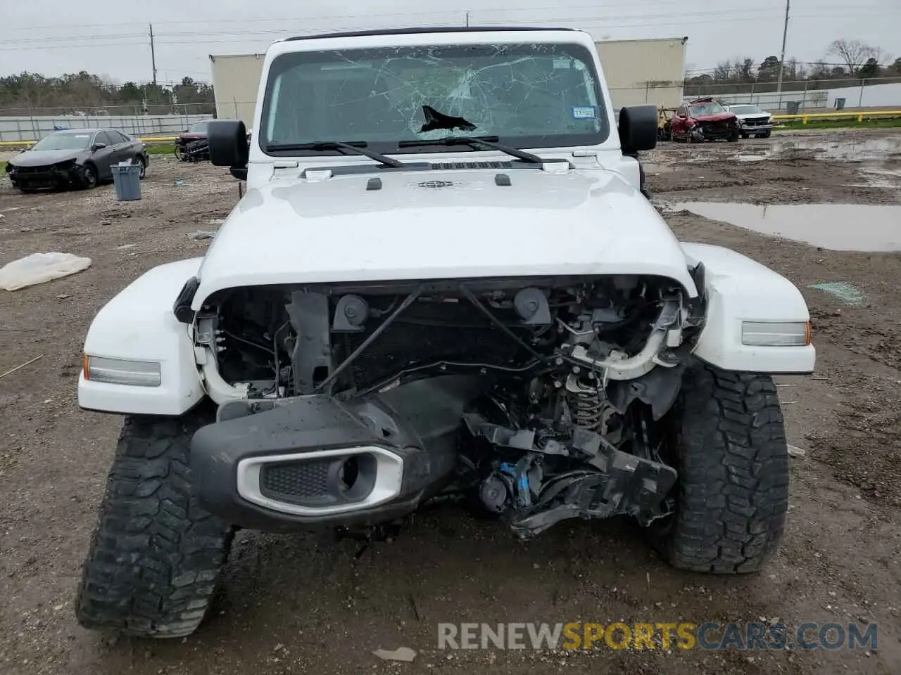 5 fotografías del automóvil dañado 1C4JJXP62PW524570 JEEP WRANGLER 2023