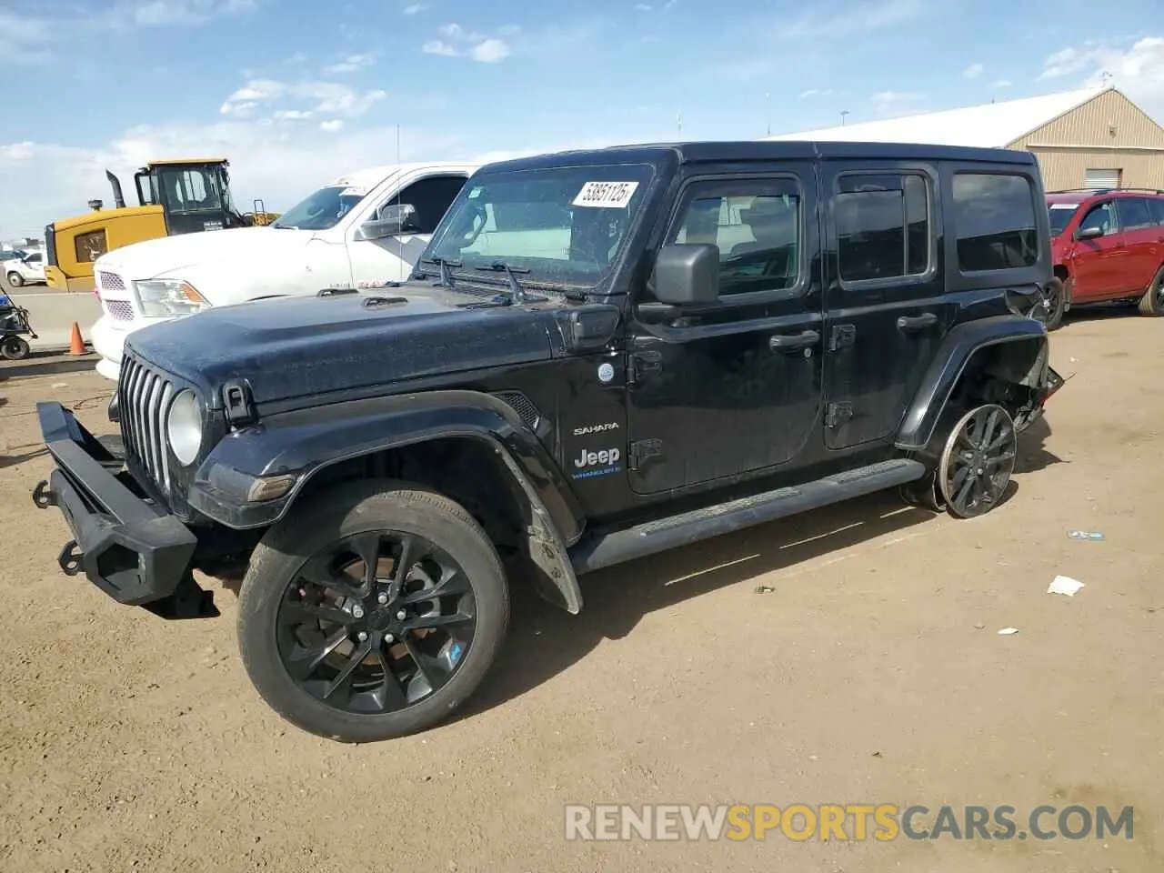 1 fotografías del automóvil dañado 1C4JJXP62PW556757 JEEP WRANGLER 2023