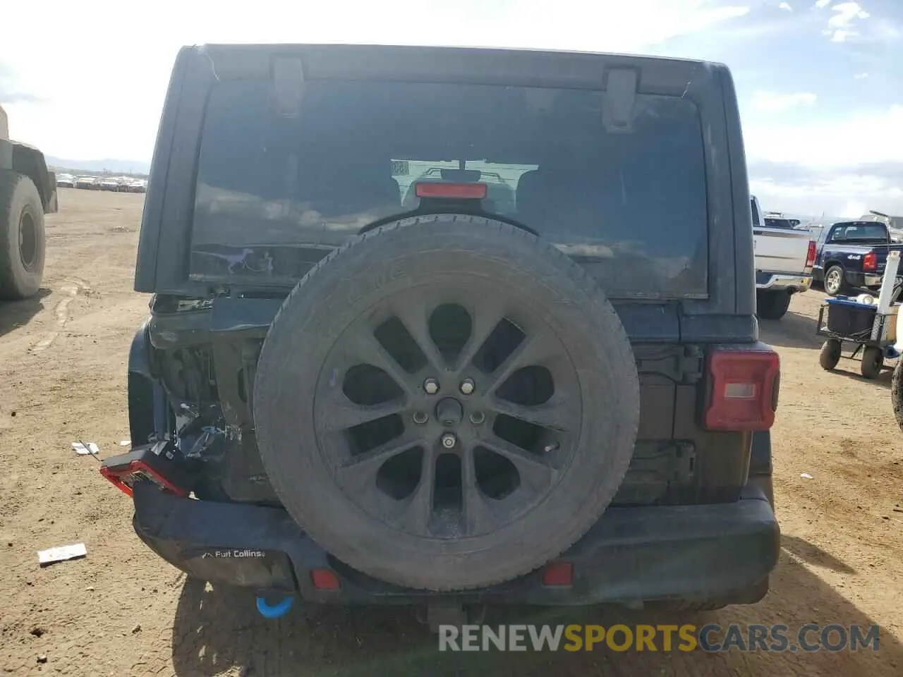 6 fotografías del automóvil dañado 1C4JJXP62PW556757 JEEP WRANGLER 2023