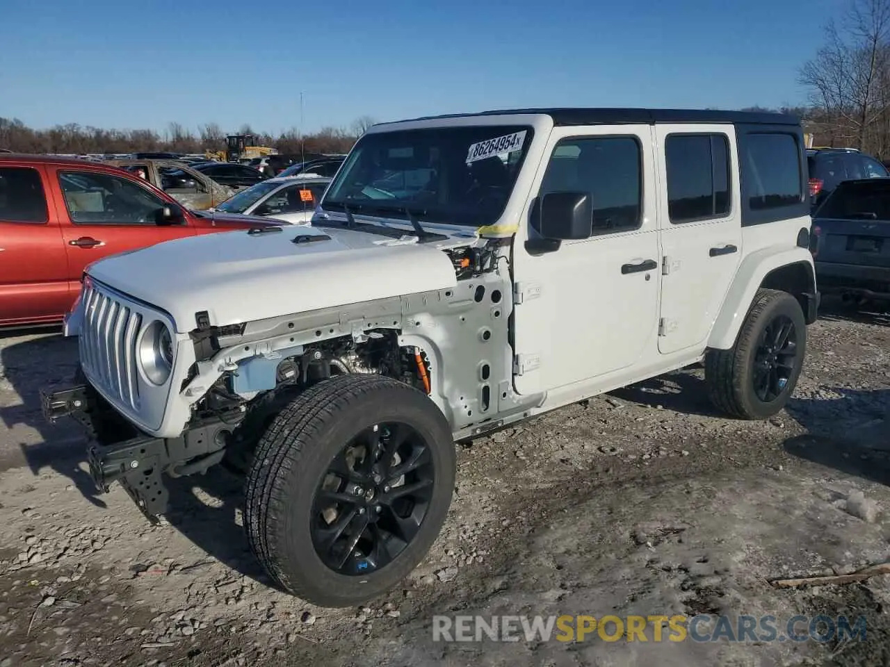 1 fotografías del automóvil dañado 1C4JJXP62PW599477 JEEP WRANGLER 2023