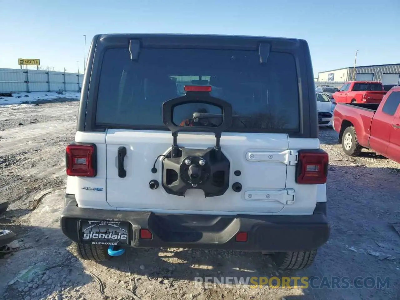 6 fotografías del automóvil dañado 1C4JJXP62PW599477 JEEP WRANGLER 2023