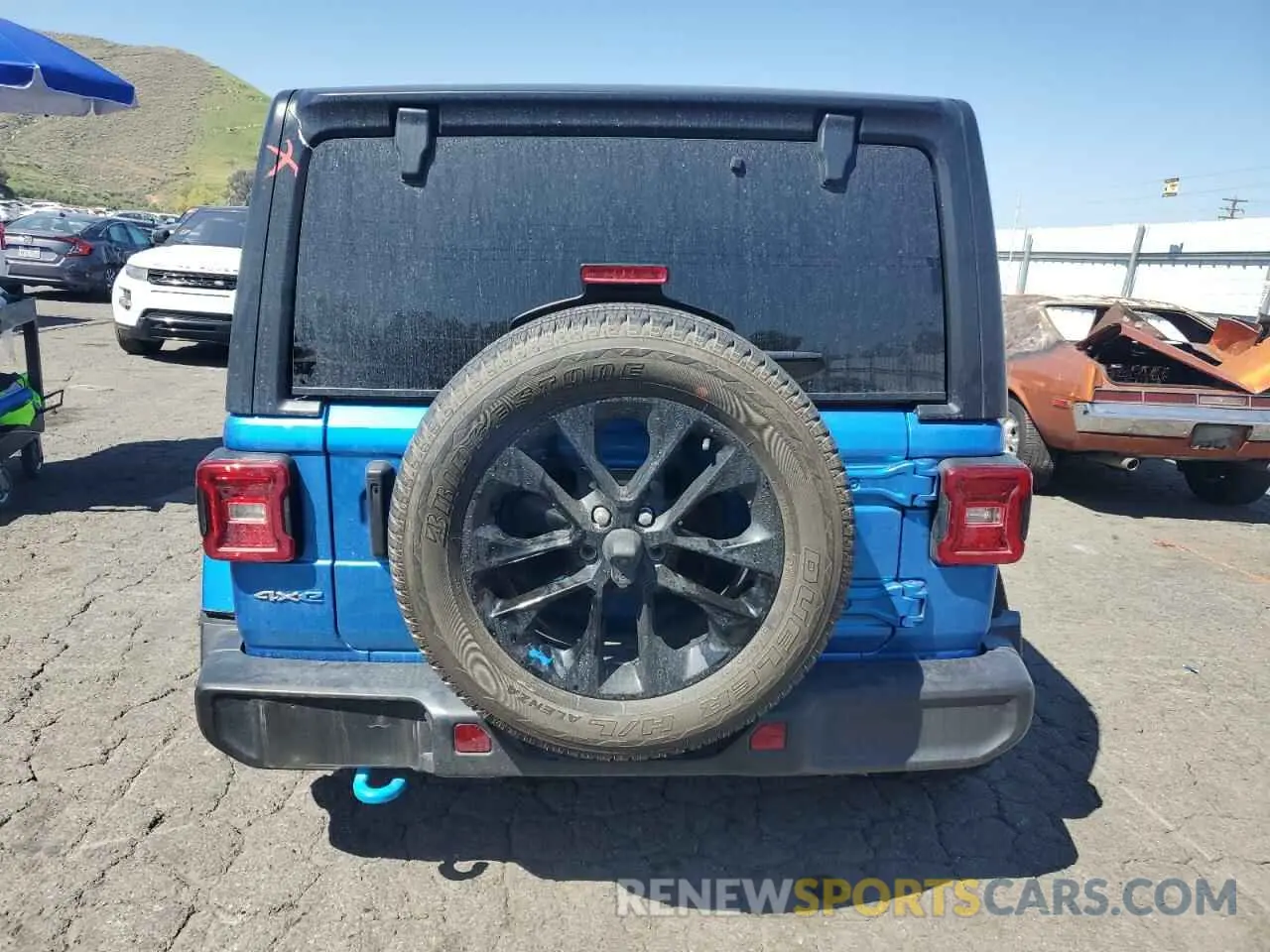6 fotografías del automóvil dañado 1C4JJXP62PW651416 JEEP WRANGLER 2023