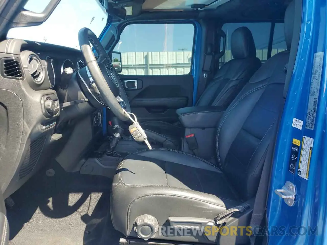 7 fotografías del automóvil dañado 1C4JJXP62PW651416 JEEP WRANGLER 2023