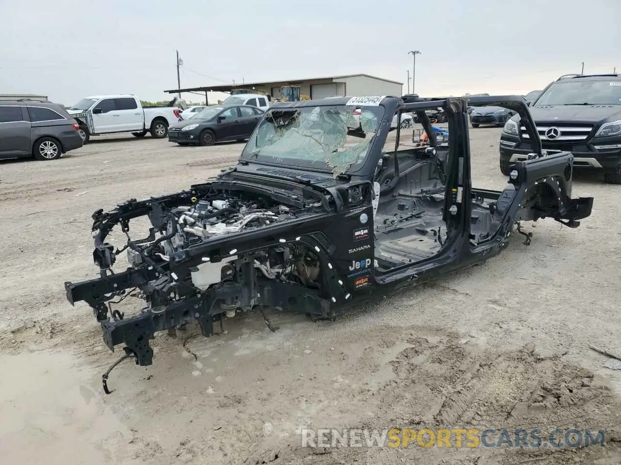 1 fotografías del automóvil dañado 1C4JJXP63PW552815 JEEP WRANGLER 2023