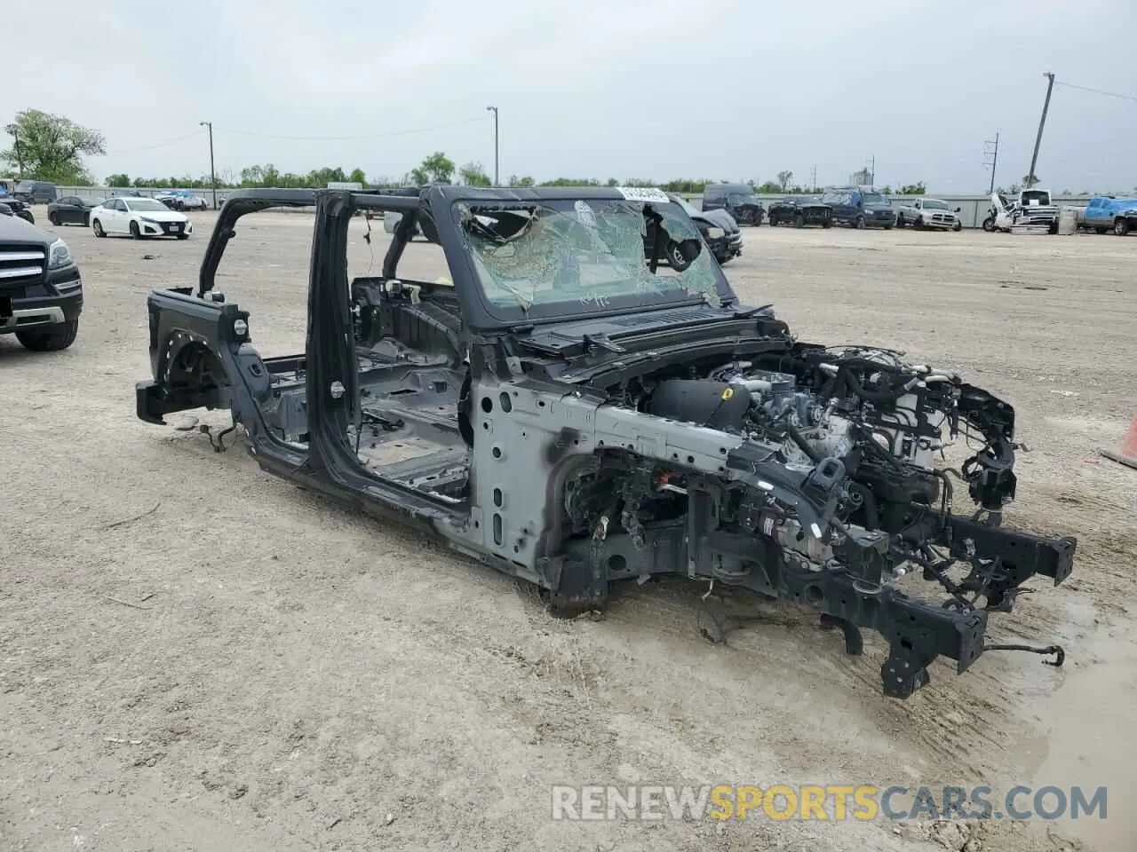 4 fotografías del automóvil dañado 1C4JJXP63PW552815 JEEP WRANGLER 2023