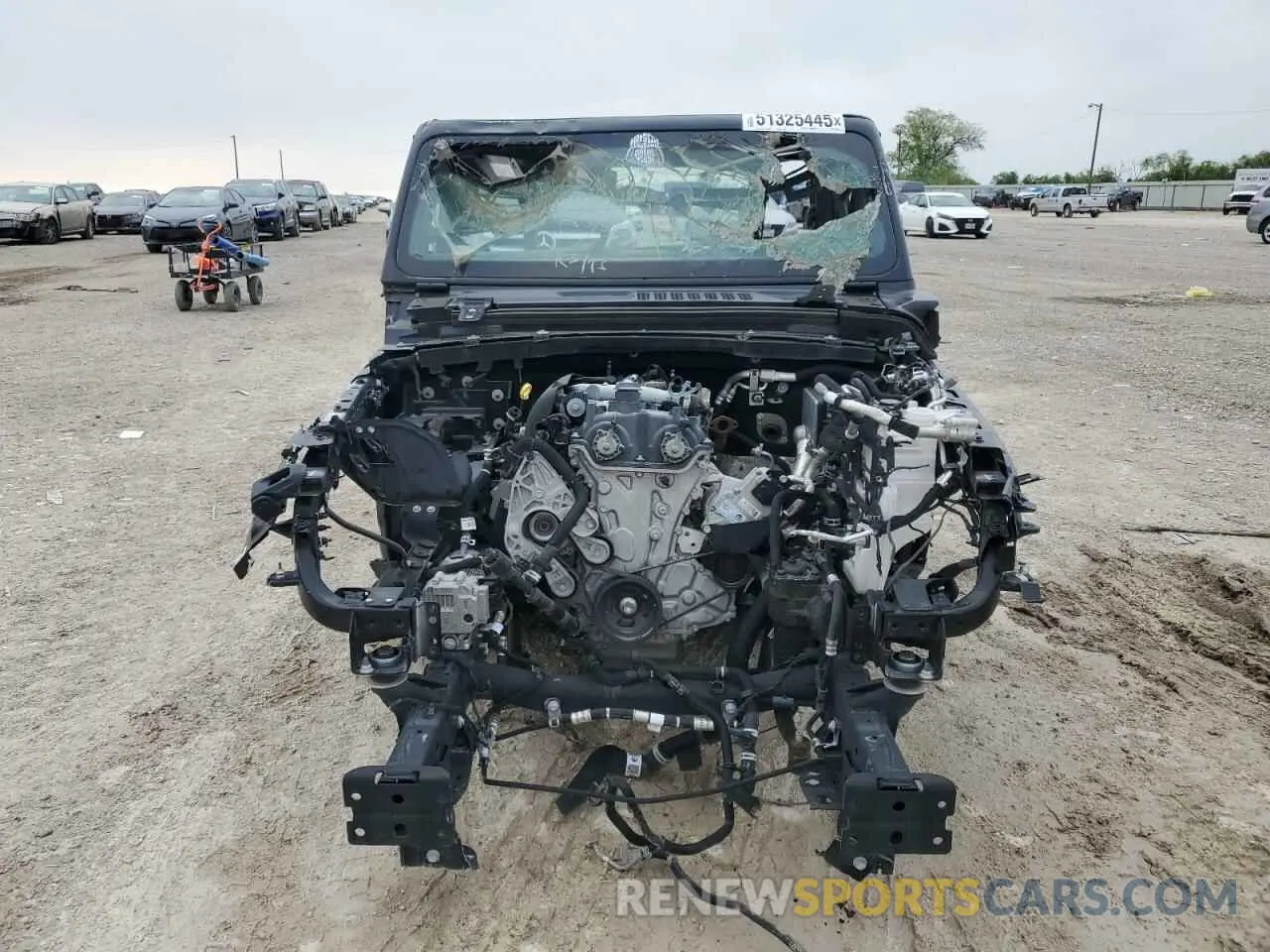 5 fotografías del automóvil dañado 1C4JJXP63PW552815 JEEP WRANGLER 2023