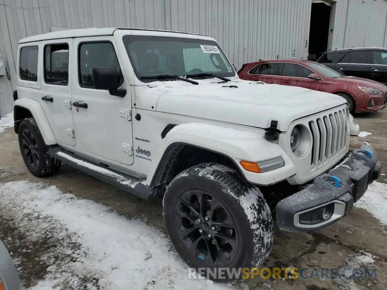 4 fotografías del automóvil dañado 1C4JJXP64PW580929 JEEP WRANGLER 2023