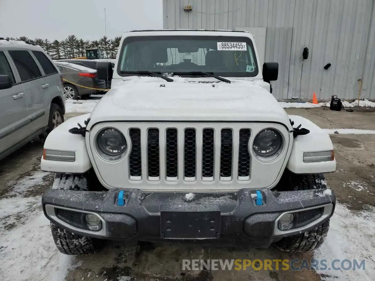 5 fotografías del automóvil dañado 1C4JJXP64PW580929 JEEP WRANGLER 2023
