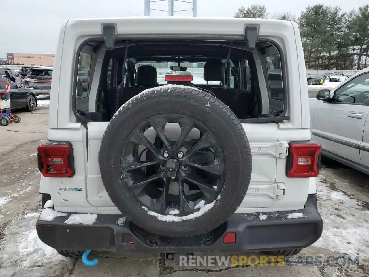 6 fotografías del automóvil dañado 1C4JJXP64PW580929 JEEP WRANGLER 2023