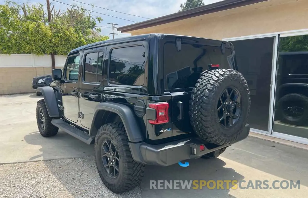 3 fotografías del automóvil dañado 1C4JJXP65PW627241 JEEP WRANGLER 2023