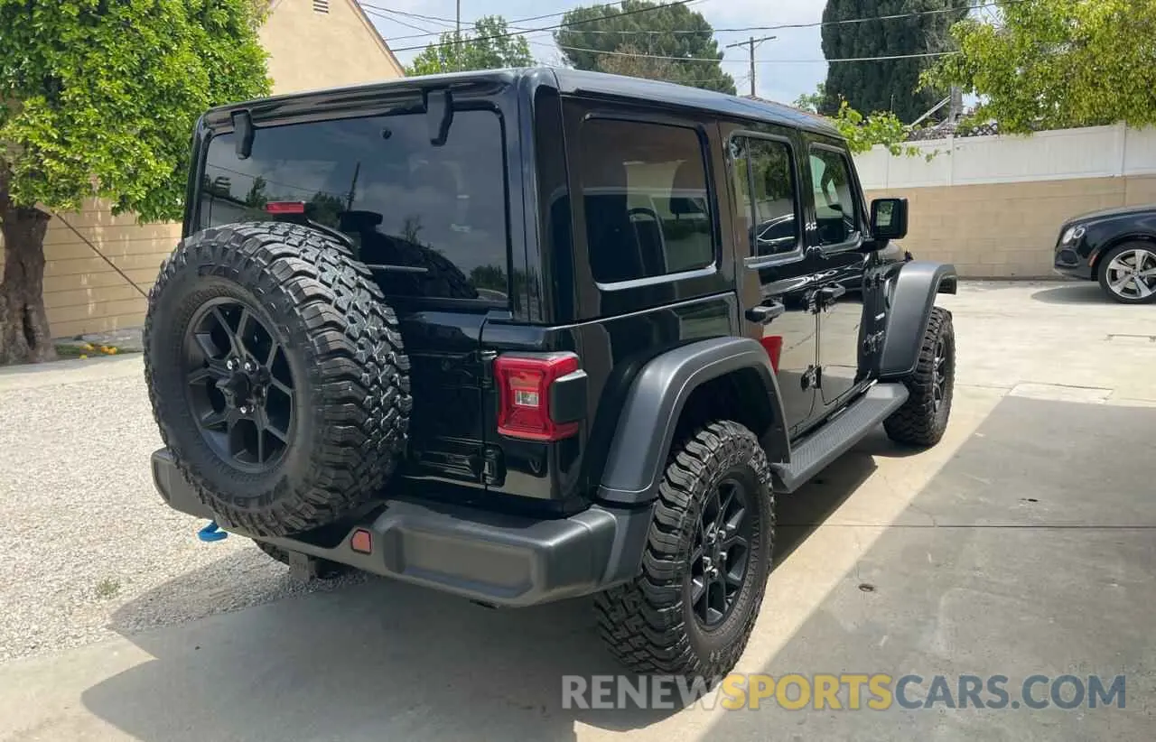 4 fotografías del automóvil dañado 1C4JJXP65PW627241 JEEP WRANGLER 2023