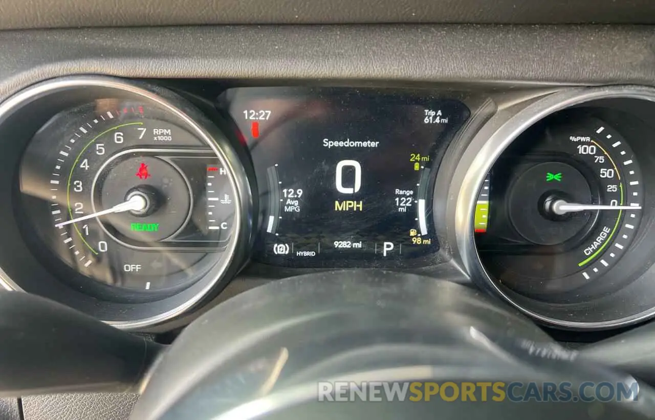 8 fotografías del automóvil dañado 1C4JJXP65PW627241 JEEP WRANGLER 2023