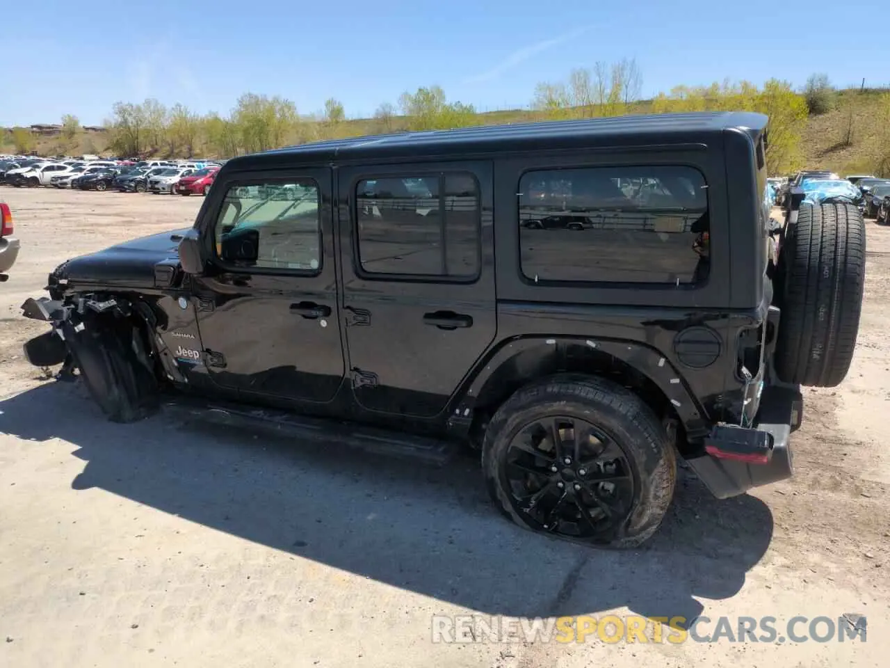 2 fotografías del automóvil dañado 1C4JJXP65PW661194 JEEP WRANGLER 2023