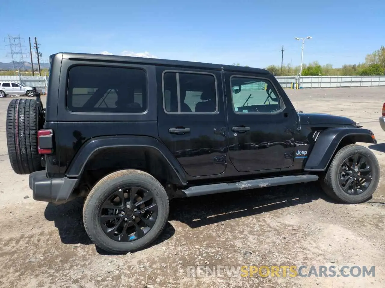 3 fotografías del automóvil dañado 1C4JJXP65PW661194 JEEP WRANGLER 2023