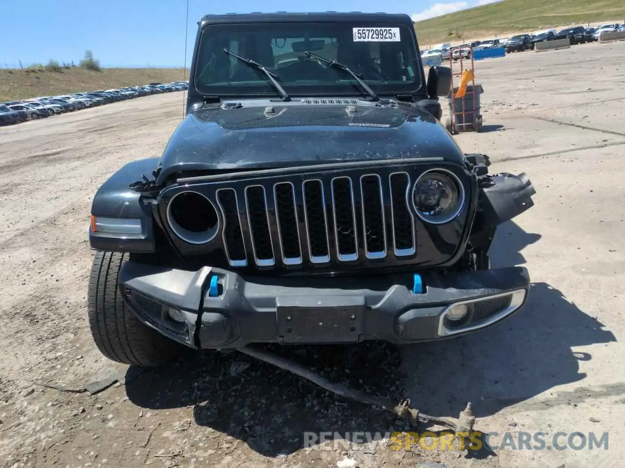 5 fotografías del automóvil dañado 1C4JJXP65PW661194 JEEP WRANGLER 2023