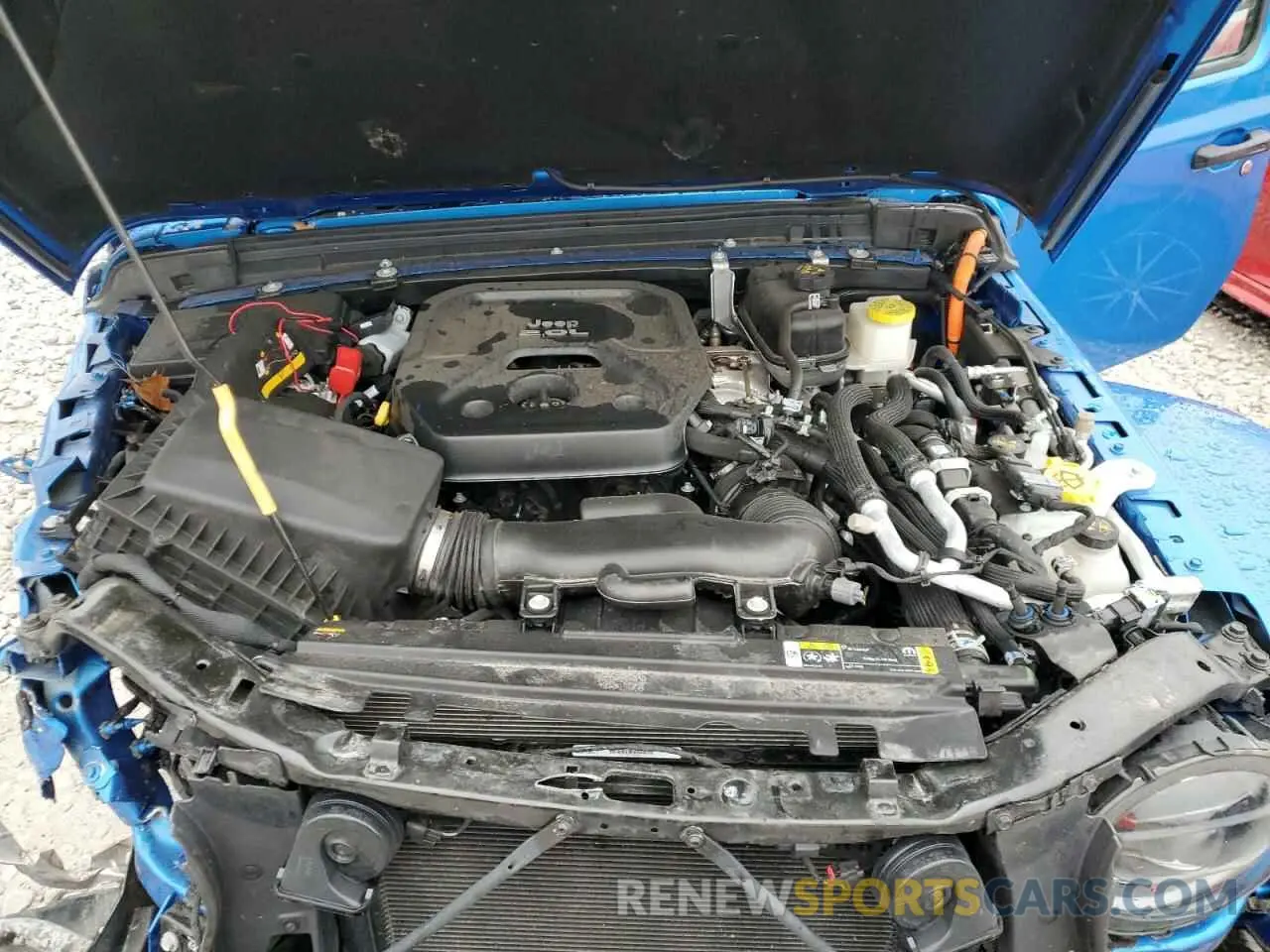 12 fotografías del automóvil dañado 1C4JJXP69PW537378 JEEP WRANGLER 2023