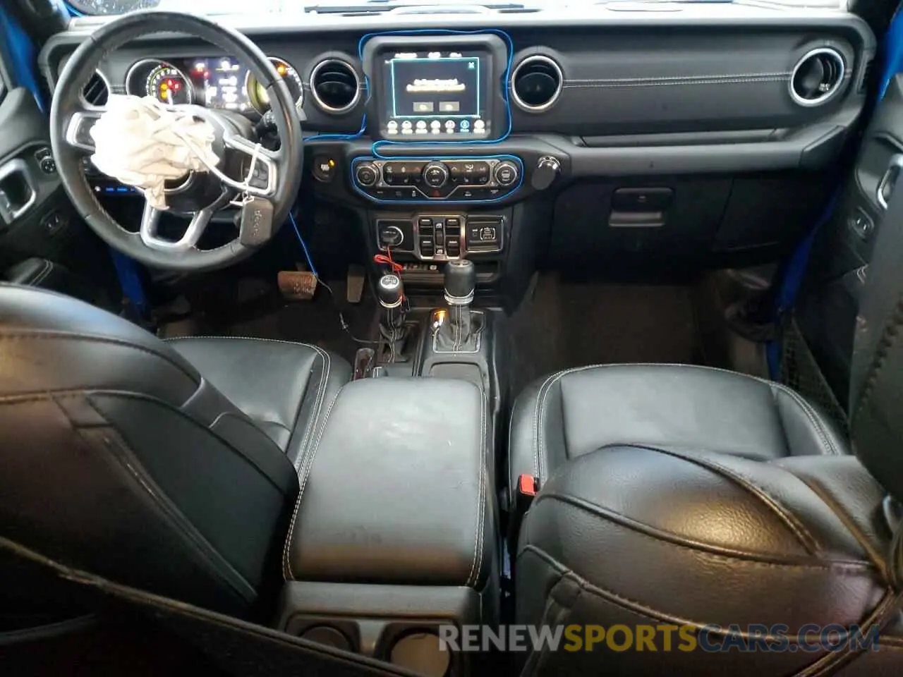 8 fotografías del automóvil dañado 1C4JJXP69PW537378 JEEP WRANGLER 2023