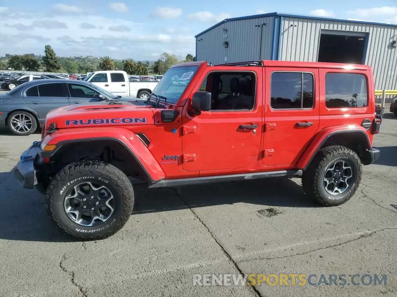1 fotografías del automóvil dañado 1C4JJXR60PW626138 JEEP WRANGLER 2023