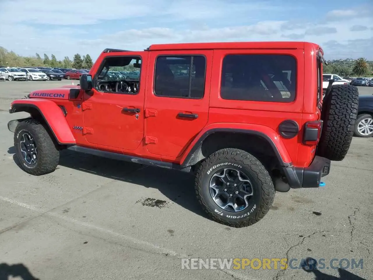 2 fotografías del automóvil dañado 1C4JJXR60PW626138 JEEP WRANGLER 2023