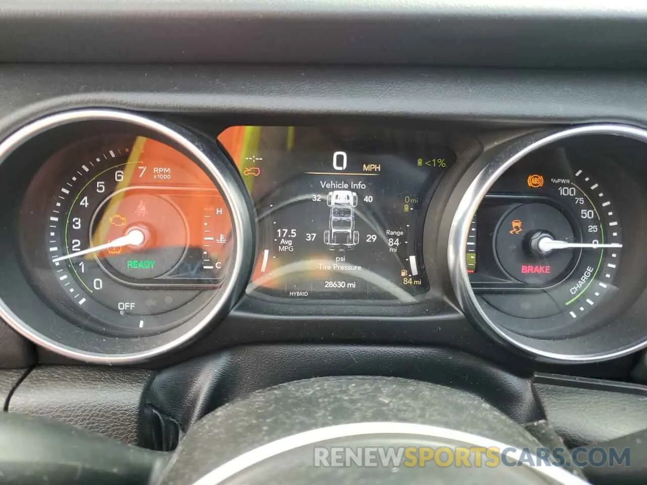 9 fotografías del automóvil dañado 1C4JJXR60PW626138 JEEP WRANGLER 2023