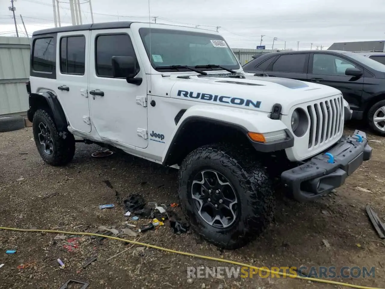 4 fotografías del automóvil dañado 1C4JJXR64PW542064 JEEP WRANGLER 2023