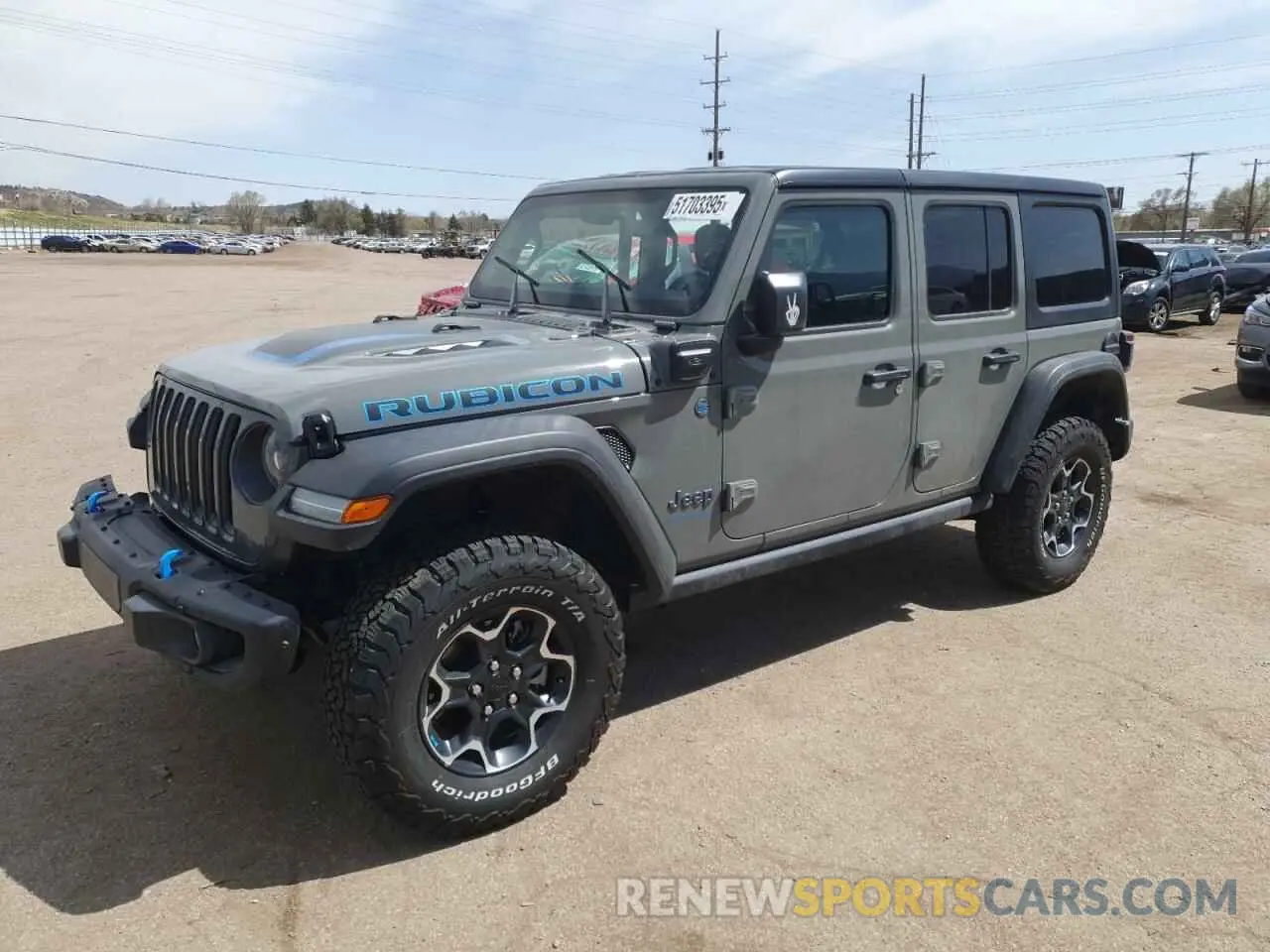 1 fotografías del automóvil dañado 1C4JJXR66PW524701 JEEP WRANGLER 2023